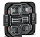AlphaRex 21-24 Ford Bronco (Excl. Raptor) Nova-Series LED Tail Lights - Black