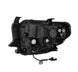 AlphaRex 14-21 Toyota Tundra PRO-Series Projector Headlights Black w/Seq. Sig. + DRL