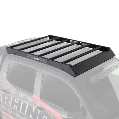Go Rhino 24-25 Toyota Tacoma Double Cab Pickup Ceros Low Profile Roof Rack - Tex. Blk