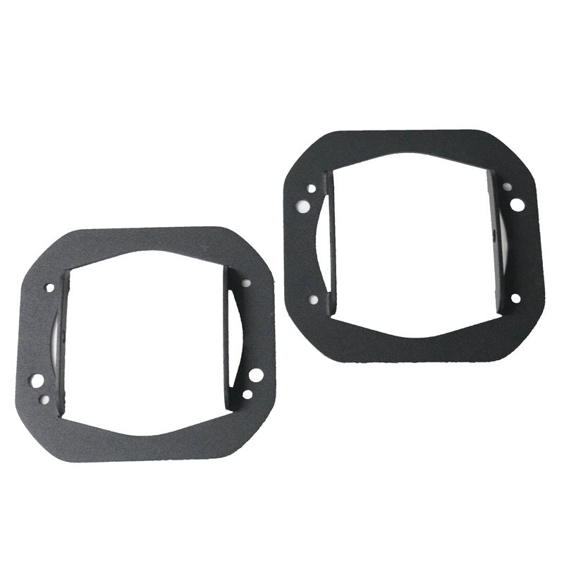 Nacho Lighting Jeep JL / JT / JK 1 Piece Bumper Quatro Fog Mounts