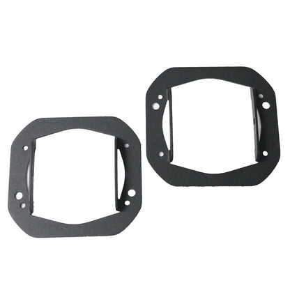 Nacho Lighting Jeep JL / JT / JK 1 Piece Bumper Quatro Fog Mounts