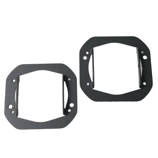 Nacho Lighting Jeep JL / JT / JK 1 Piece Bumper Quatro Fog Mounts