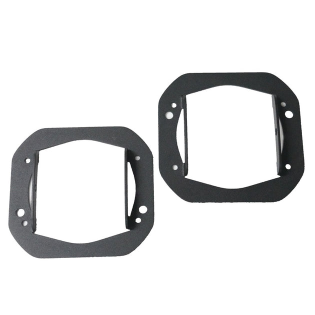 Nacho Lighting Jeep JL / JT / JK 1 Piece Bumper Quatro Fog Mounts