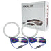 Oracle Ford Mustang 15-20 WP LED Projector Fog Halo Kit - ColorSHIFT