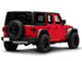 Raxiom 18-23 Jeep Wrangler JL Horizon LED Tail Lights- BlkHousing- Red Lens