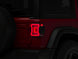 Raxiom 18-23 Jeep Wrangler JL Horizon LED Tail Lights- BlkHousing- Red Lens