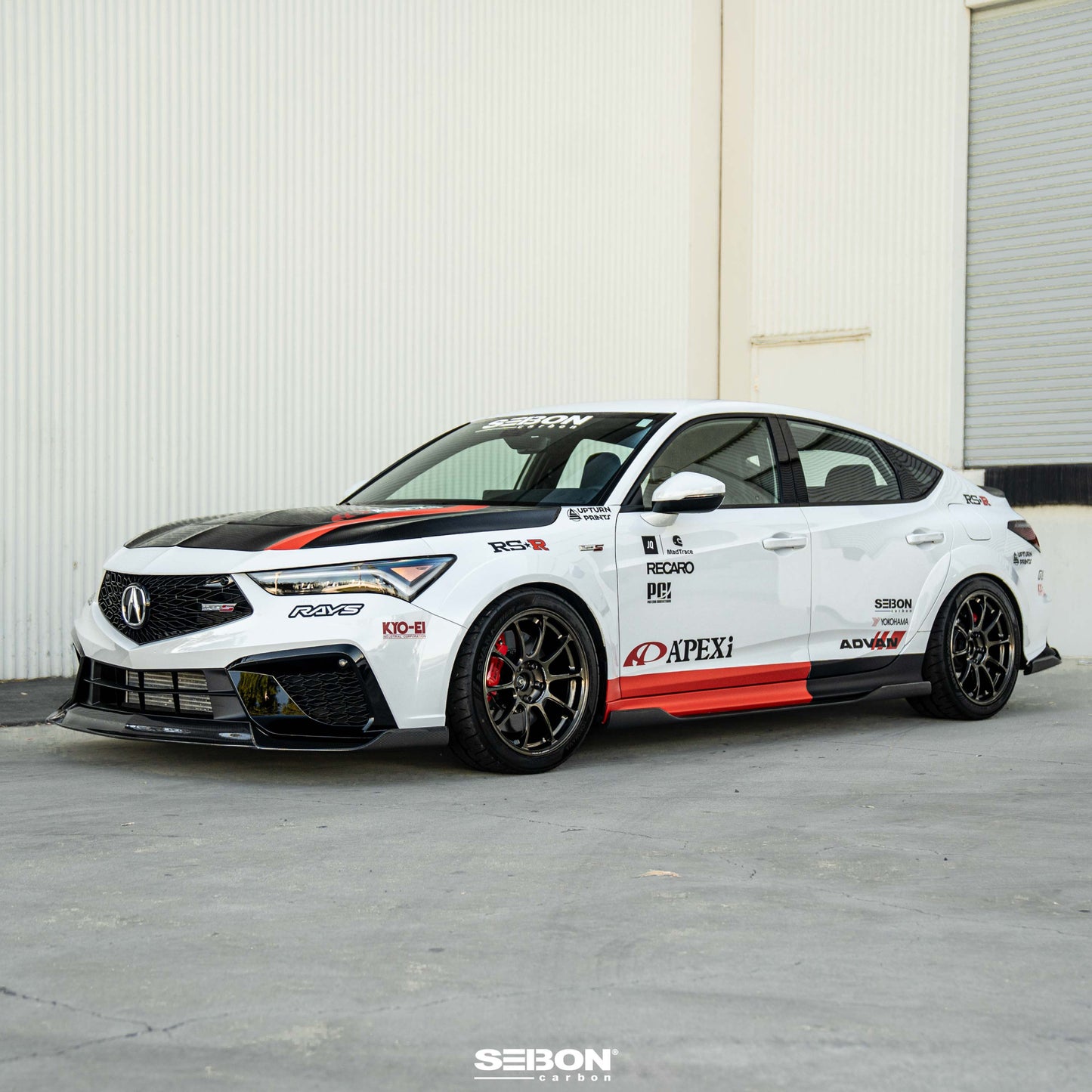 Seibon OEM-Style Carbon Fiber Hood 2024-2025 Acura Integra Type S