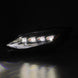 AlphaRex 23-24 Nissan Z NOVA-Series LED Projector Headlights Black w/Activation Light & Seq.Sig