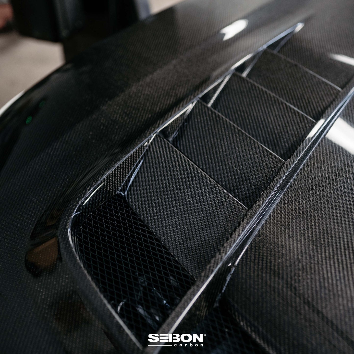 Seibon TV-Style Double Sided Carbon Fiber Hood 2023-2025 Honda Civic Type R