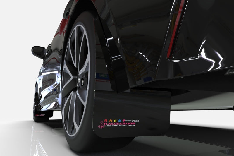 Rally Armor 22-24 Tesla Model X Black Mud Flap BCE Logo