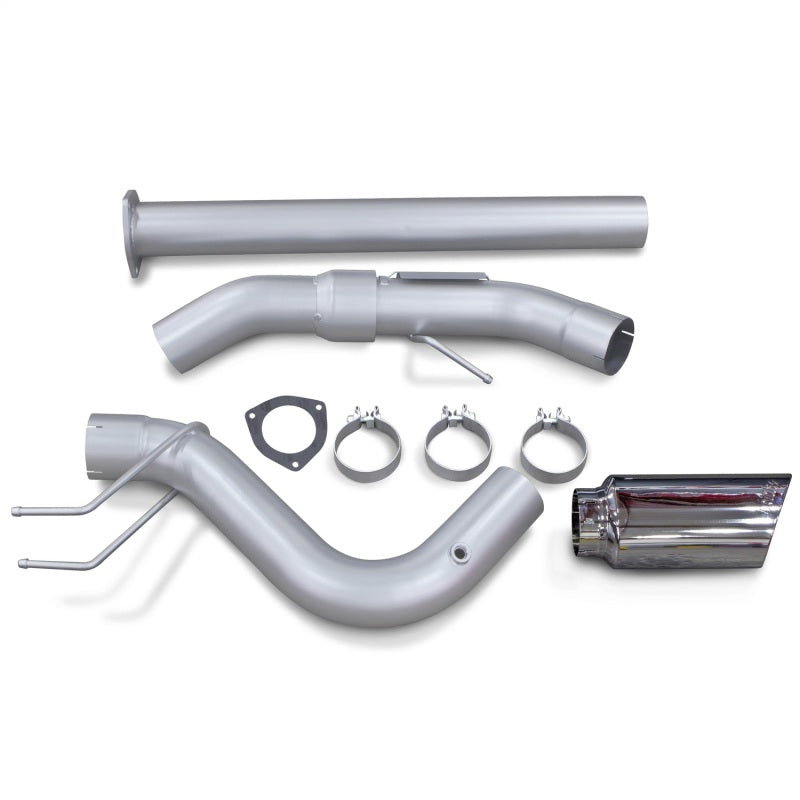 Banks Power 17-19 Ford 6.7L F250/350/450 4in Monster Exhaust System - Single Exit w/ Chrome Tip