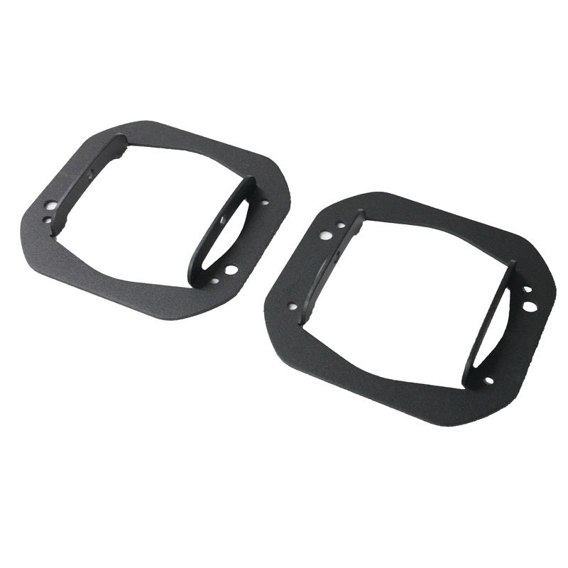 Nacho Lighting Jeep JL / JT / JK 1 Piece Bumper Quatro Fog Mounts