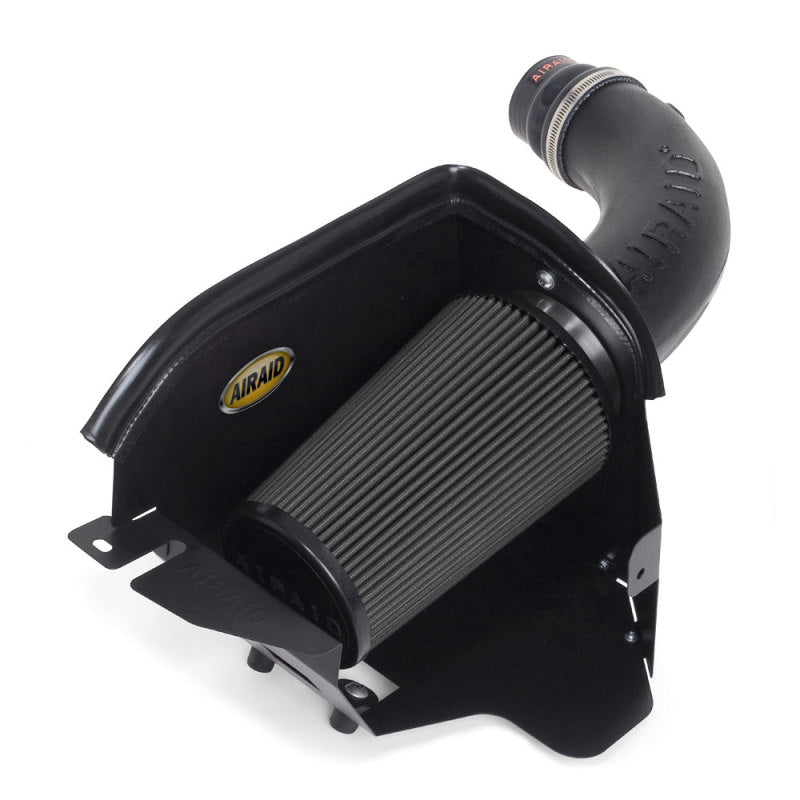 Airaid 07-11 Jeep Wrangler JK 3.8L CAD Intake System w/ Tube (Dry / Black Media)