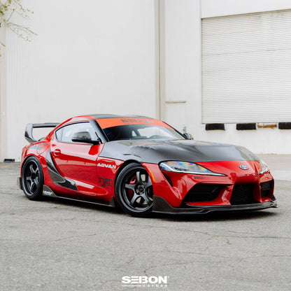 Seibon TD Style Carbon Fiber Rear Spoiler - Toyota Supra A90