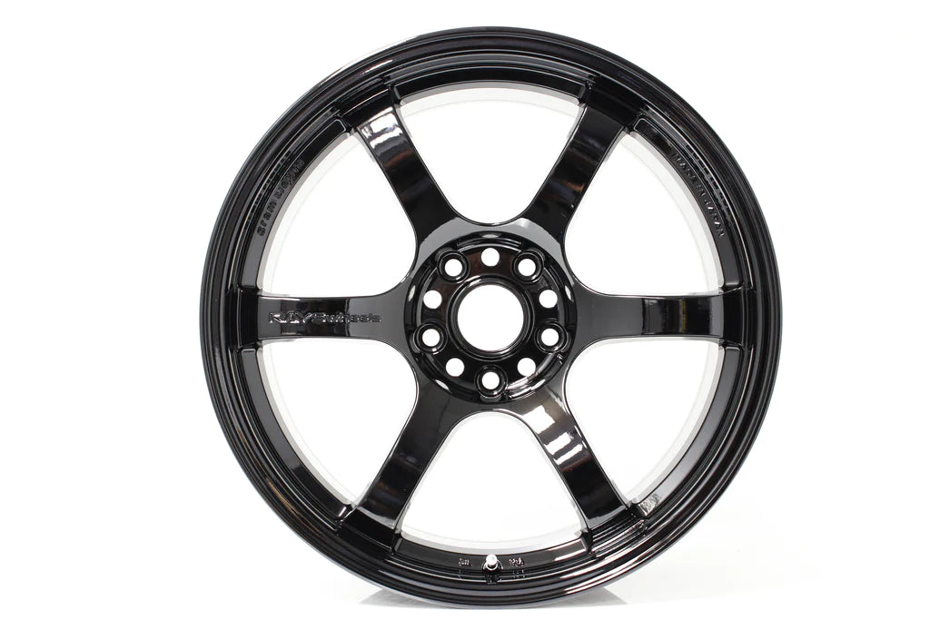 Gram Lights 57DR 17x9.0 +38 5x114.3 - Glossy Black