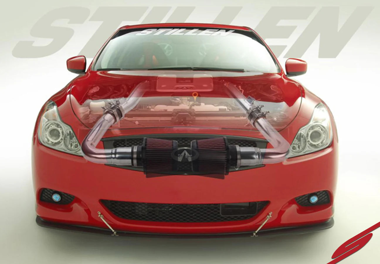 Stillen Long Tube Intake System Gen3 w/ Shield - Infiniti G37 Sedan