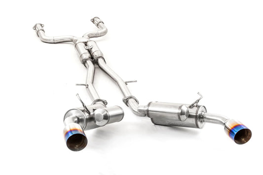 ARK Performance GRiP Cat-Back Exhaust (Resonated) - Infiniti Q50