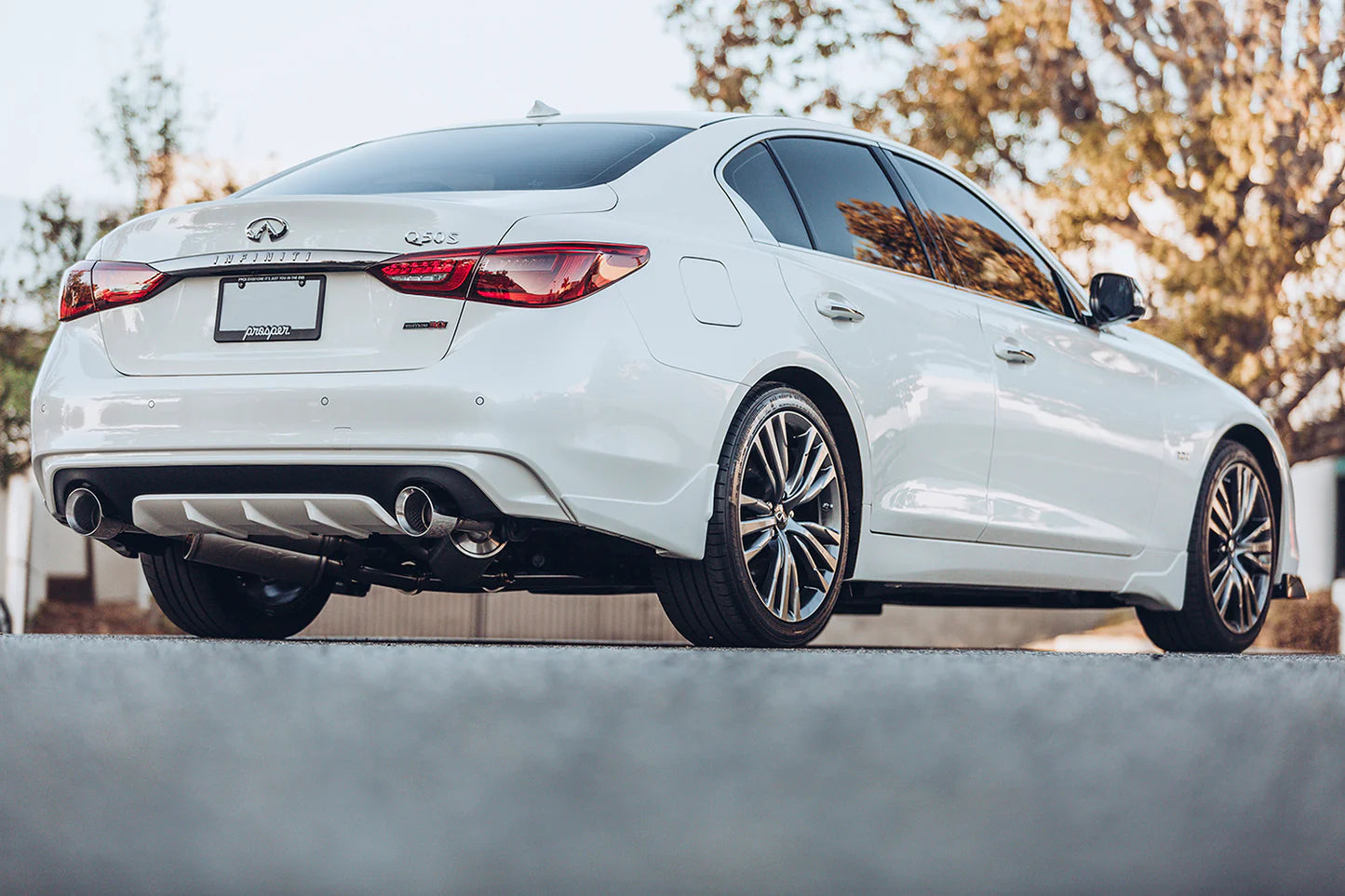 ARK Performance GRiP Cat-Back Exhaust (Non Resonated) - Infiniti Q50