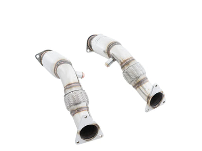 Megan Racing Resonated Test Pipes, VQ35HR VQ35VHR - Nissan 350Z, 370Z / Infiniti G35, G37, Q50, Q60