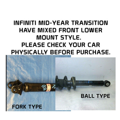 Godspeed MONOSS Coilovers (Front Ball Type) - Infiniti Q50 RWD