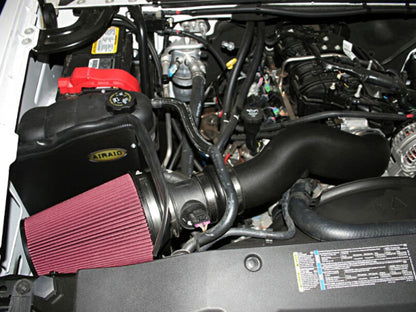 Airaid 07-08 Chevy/GMC Silverado/Sierra 2500/3500 6.0L CAD Intake System w/ Tube (Dry / Red Media)