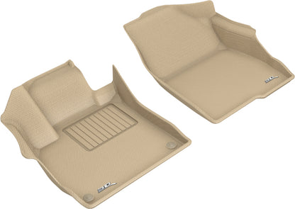 3D MAXpider 2018-2020 Honda Accord Kagu 1st Row Floormat - Tan