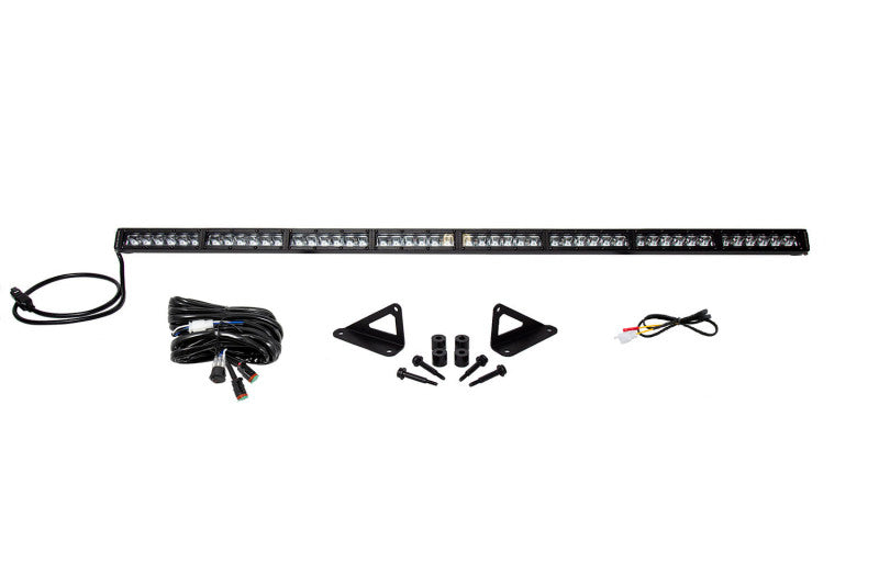 Diode Dynamics 18-21 Jeep JL Wrangler/Gladiator SS50 Hood LED Light Bar Kit - White Driving