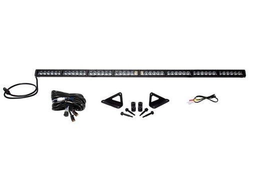 Diode Dynamics 18-21 Jeep JL Wrangler/Gladiator SS50 Hood LED Light Bar Kit - White Driving