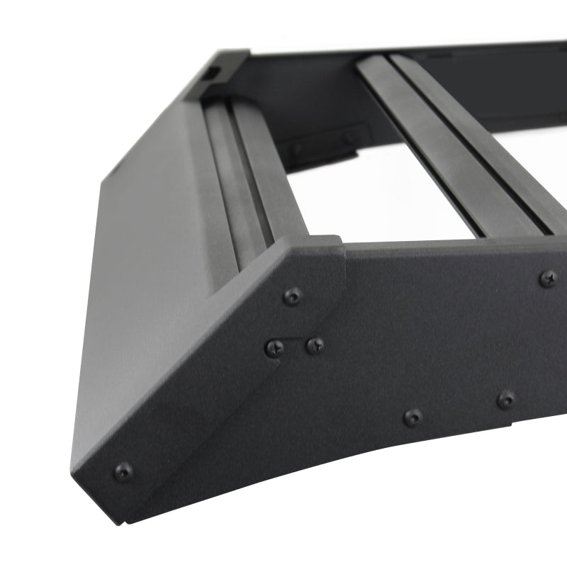 Go Rhino 24-25 Toyota Tacoma Double Cab Pickup Ceros Low Profile Roof Rack - Tex. Blk