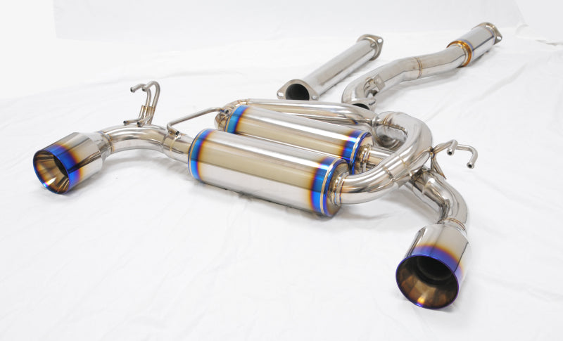 MXP 08-15 Mitsubishi Evolution 10 w/2 Section Pipes T304 SP Exhaust System w/Dual Exit