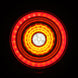AlphaRex 10-15 Ferrari 458 NOVA-Series Prismatic LED Tail Lights Red Clear