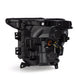 AlphaRex 21-22 Ford F150 PRO-Series Projector headlights Alpha-Black w/Activ Light/Seq Signal