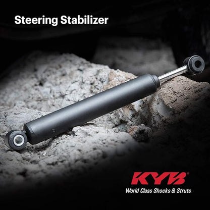 KYB Shocks & Struts Steering Stabilizers Front 18-23 Jeep Wrangler JL / 20-23 Gladiator
