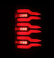 AlphaRex 07-14 Chevrolet Silverado 1500/2500HD/3500HD Luxx-Series LED Tail Lights Black/Red