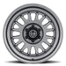 ICON Anza 17x8.5 6x5.5 0mm Offset 4.75in BS 106.1mm Hub Bore Gun Metal Wheel