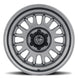ICON Anza 17x8.5 6x5.5 0mm Offset 4.75in BS 106.1mm Hub Bore Gun Metal Wheel
