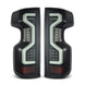 AlphaRex 19-23 Chevrolet Silverado 1500/2500HD/3500HD PRO-Series LED Tail Lights Jet Black