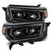 AlphaRex 10-13 Toyota 4Runner LUXX LED Proj Headlights Plank Style Alpha Black w/Seq Signal/DRL