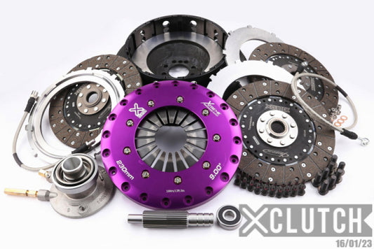 XClutch 09-15 Cadillac CTS V 6.2L 9in Triple Solid Organic Clutch Kit