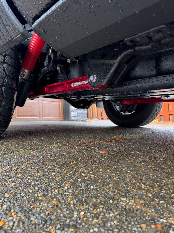 Camburg Toyota Tundra 2WD/4WD 22-23 KINETIK Series Rear Billet Trailing Arm Kit (Red)