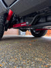 Camburg Toyota Tundra 2WD/4WD 22-23 KINETIK Series Rear Billet Trailing Arm Kit (Red)