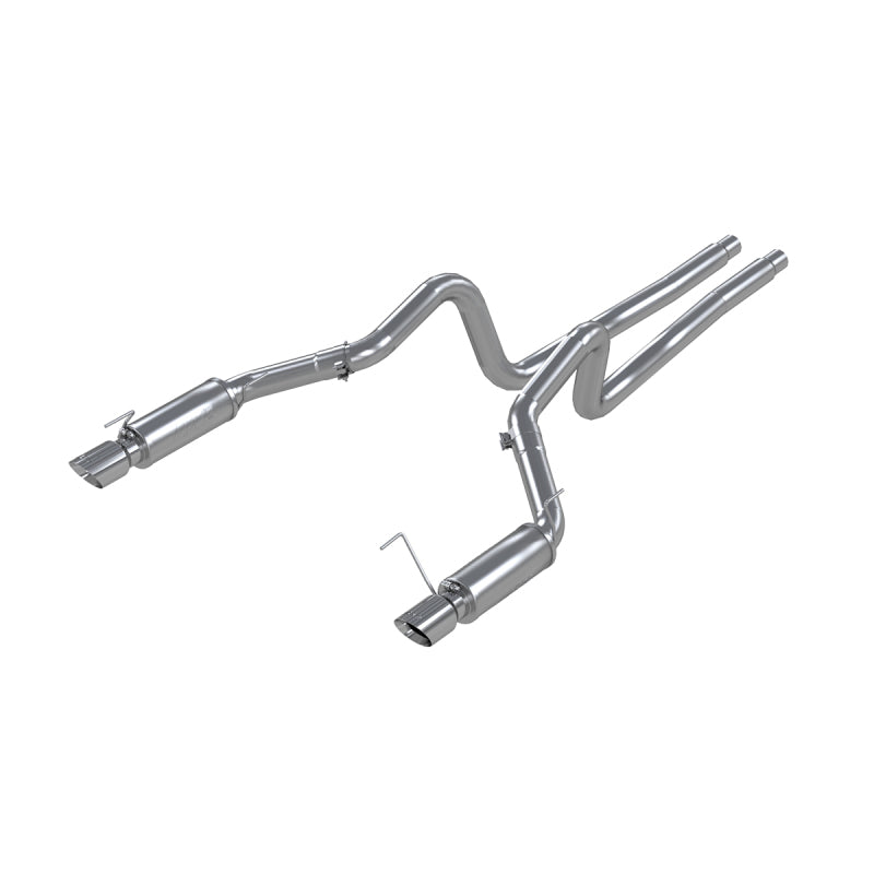 MBRP 05-09 Ford Mustang GT 4.6L Dual Split Rear Race Version AL/ 3in Cat Back Exhaust System