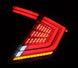 AlphaRex 16-21 Honda Civic Hatchback / Type-R FK8 Nova-Series LED Tail Lights (Pair) - Clear