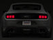 Raxiom 15-23 Ford Mustang Profile LED Tail Lights Gloss Blk Housing- Red Lens
