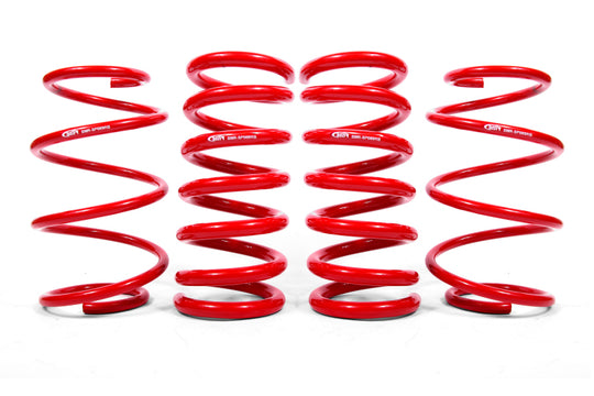 BMR 15-20 Ford Mustang S550 Lowering Spring Kit (Set Of 4) - Red