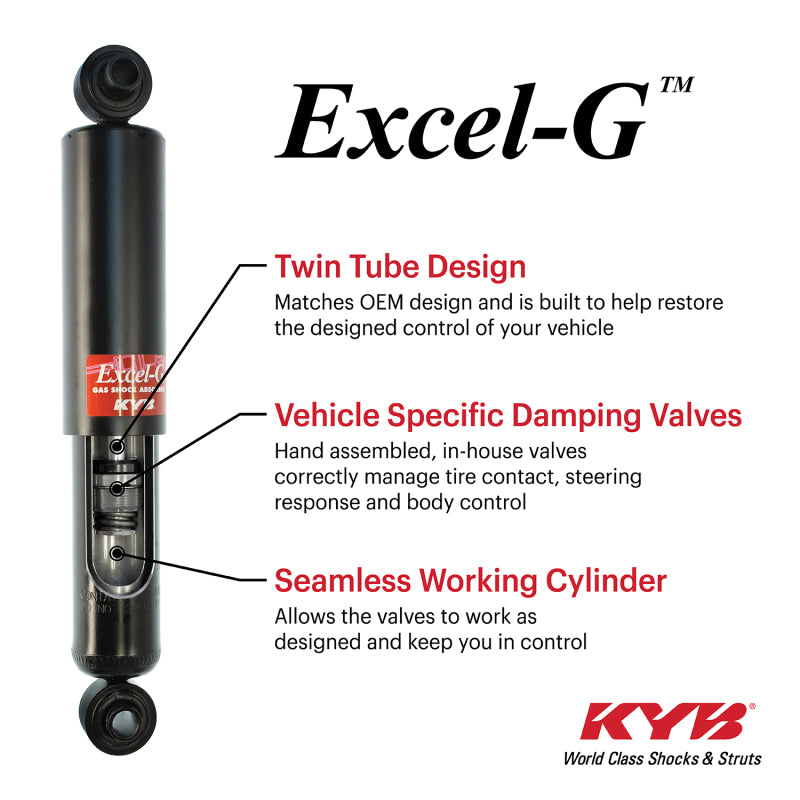 KYB Shocks & Struts Excel-G 15-20 Ford Mustang Excl. Shelby w/o Perf Pkg. w/o ECS/20in Wheels