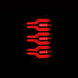 AlphaRex 14-18 GMC Sierra 1500/2500HD/3500HD LUXX-Series LED Tail Lights Alpha-Blk Actv Lgt Seq. Sig
