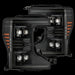 AlphaRex 20-22 Ford F-250/350/450 SD NOVA-Series LED Proj Headlights Alpha-Bk w/Acv Light SS & SBDRL