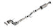 Borla 21-23 Ford Tremor 3.5L V6 AT 4WD 4DR CC SB 3in ATAK Mid-Section Exhaust