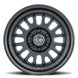 ICON Anza 17x8.5 6x5.5 0mm Offset 4.75in BS 106.1mm Hub Bore Satin Black Wheel